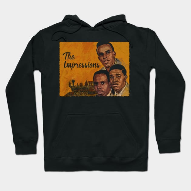 Soulful Serenade Impression Fanatic Musical Design Hoodie by SimoneDupuis